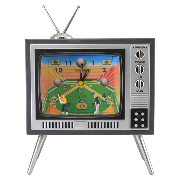 ❤️SOLD❤️TV Sports Alarm Clock - Baseball - Picture 2 of 4